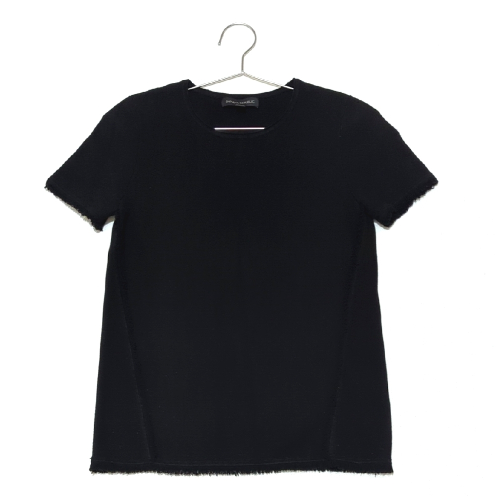 Banana Republic | Heavy Knit T-shirt | Bohemian | Shabby Chic | Office | Work |
